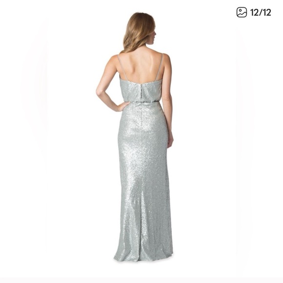 GOLD SEQUIN BARI JAY GOWN - Picture 16 of 16